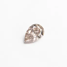 0.34ct 5.35x3.56x2.35mm I1 Fancy Pink-Brown Pear Brilliant 24119-01