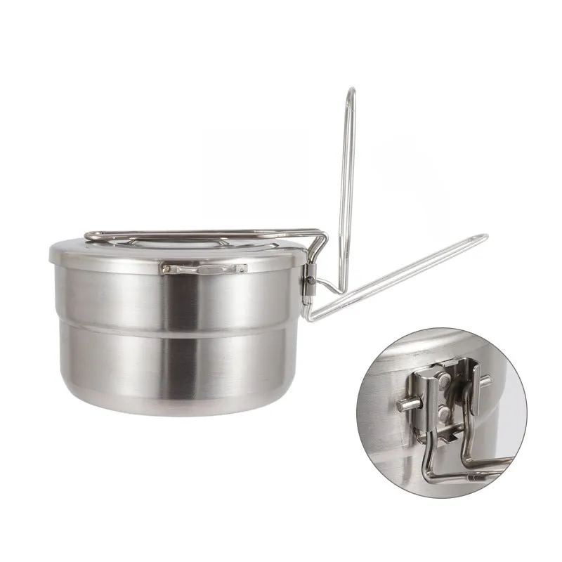 304 Stainless Steel Bento Pot