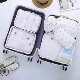 6 Piece Travel Luggage Organizer Set