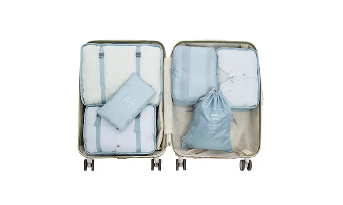 6 Piece Travel Luggage Organizer Set