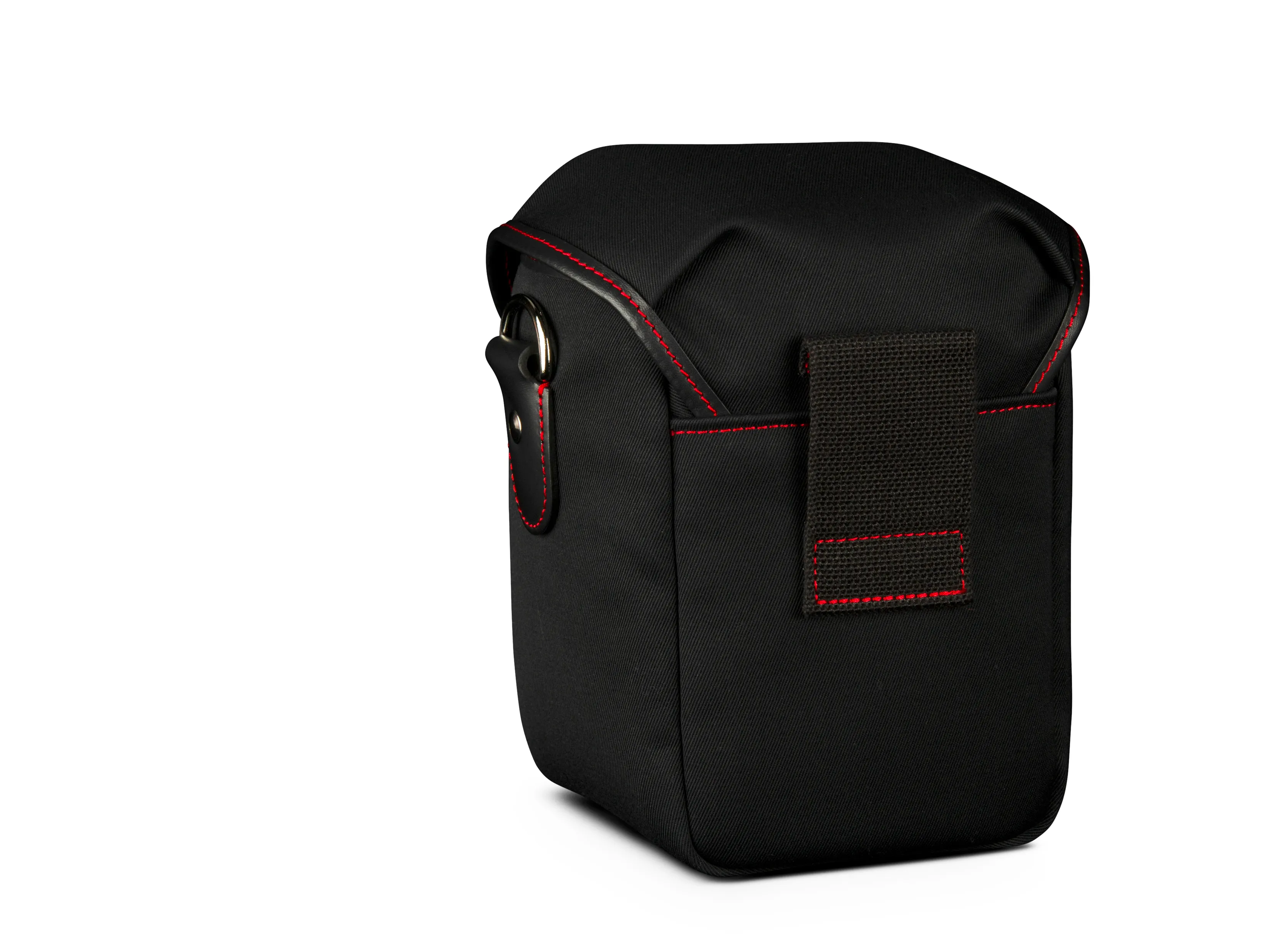 72 Camera Bag - Black Canvas / Black Leather / Red Stitching (50th Anniversary Limited Edition)