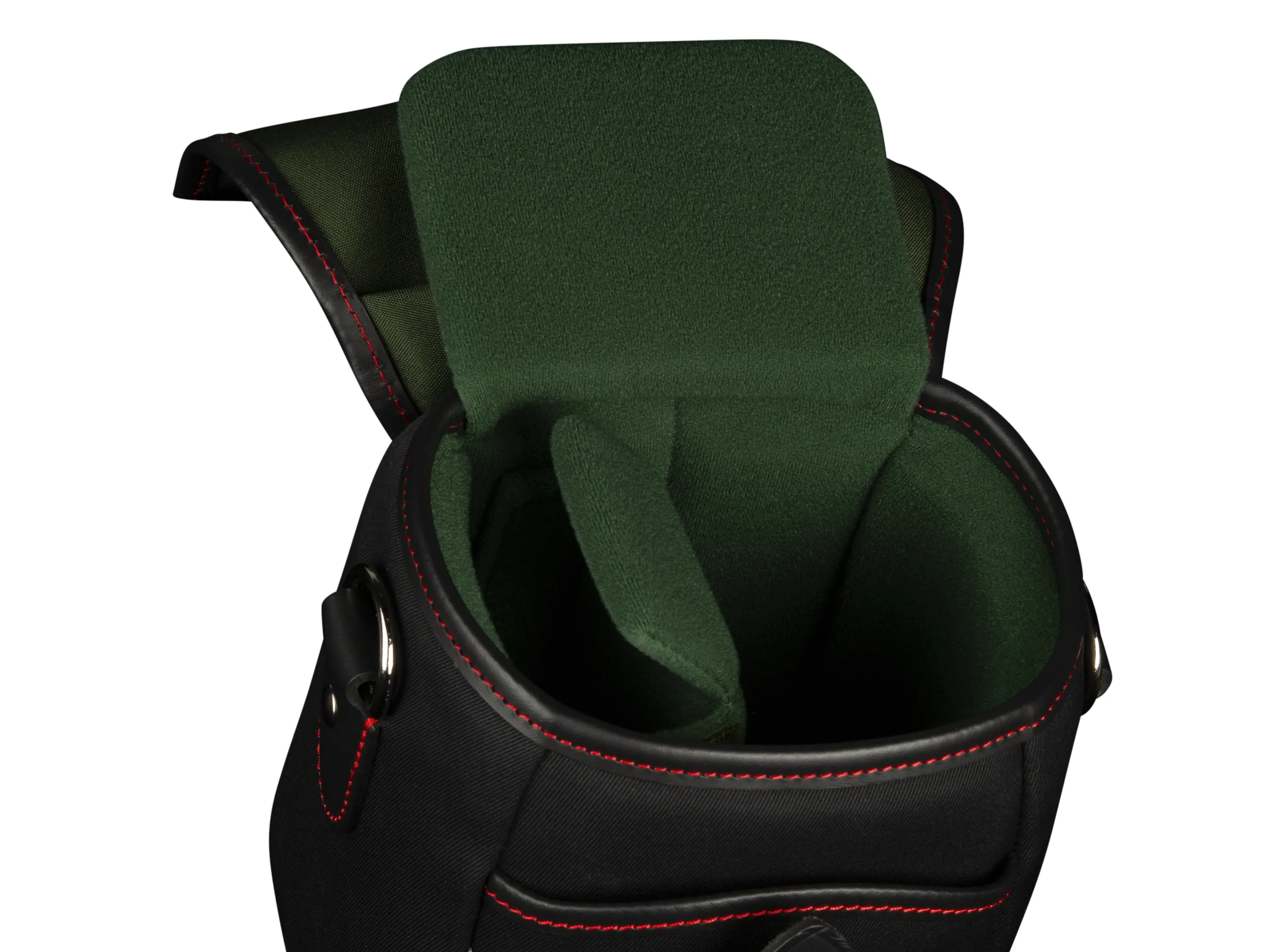 72 Camera Bag - Black Canvas / Black Leather / Red Stitching (50th Anniversary Limited Edition)