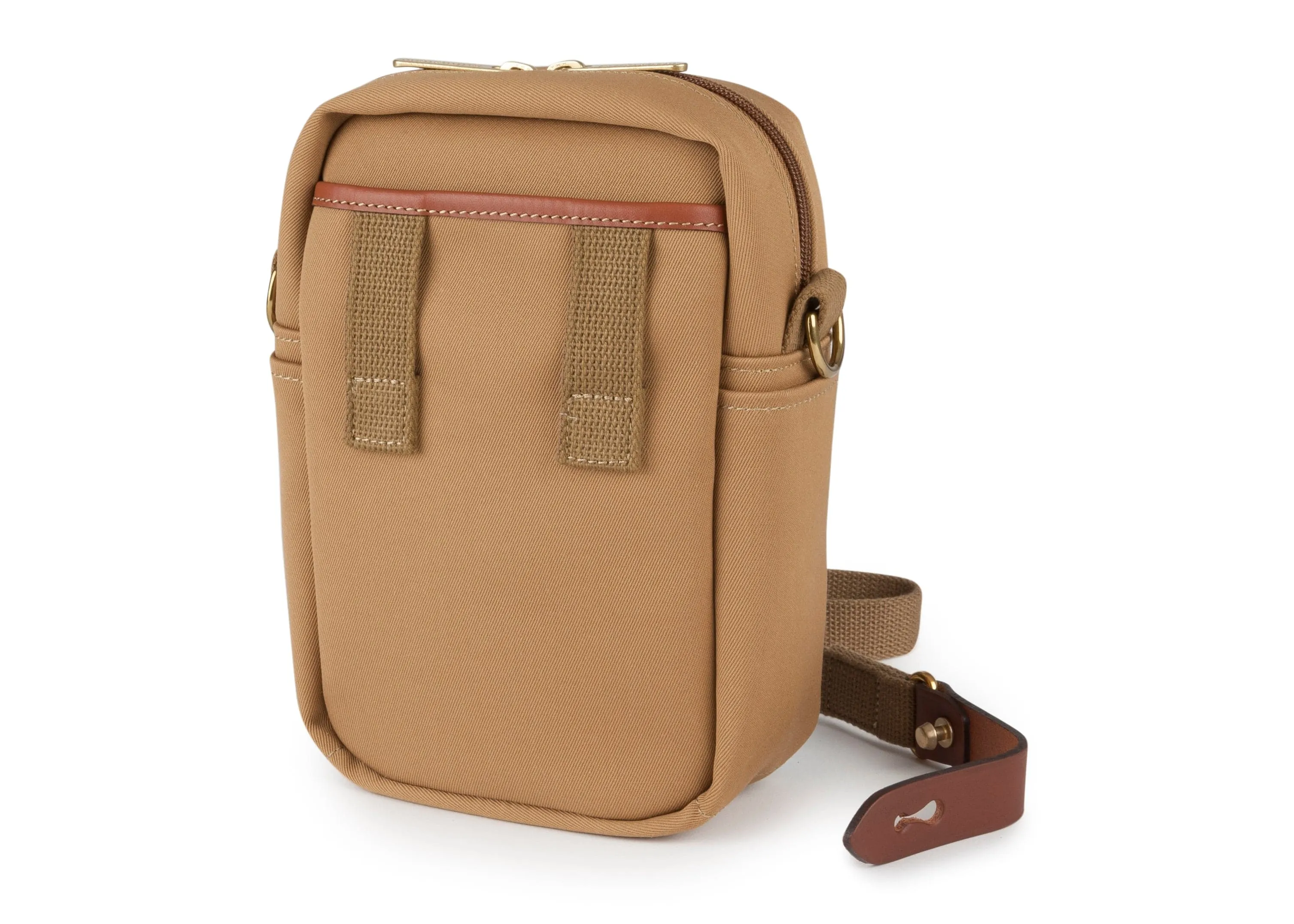 Airline Stowaway - Khaki Canvas / Tan Leather