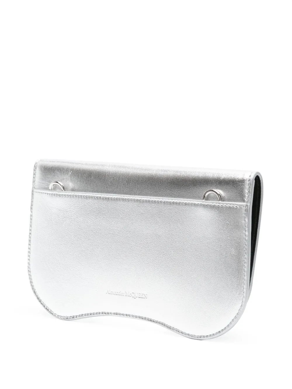 ALEXANDER MCQUEEN 24SS Women's Light Silver Messenger Bag