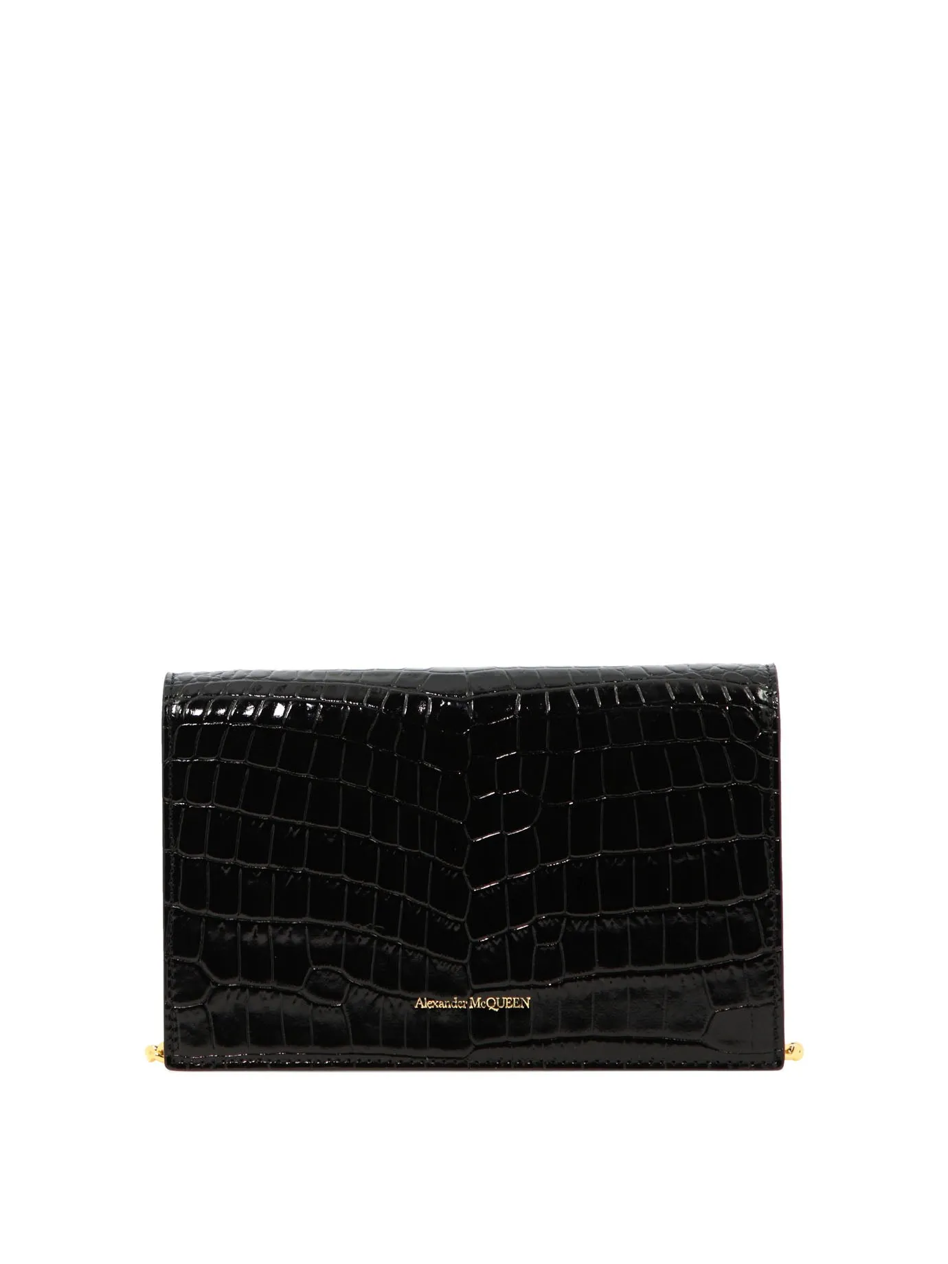 ALEXANDER MCQUEEN Black 24SS Messenger Bag for Women