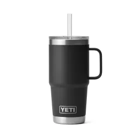 Ambler® 25 Oz Straw Mug With Straw Lid 'Black'