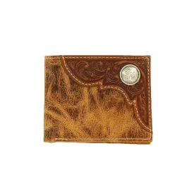 Ariat Men's Tooled Bi- Fold Wallet