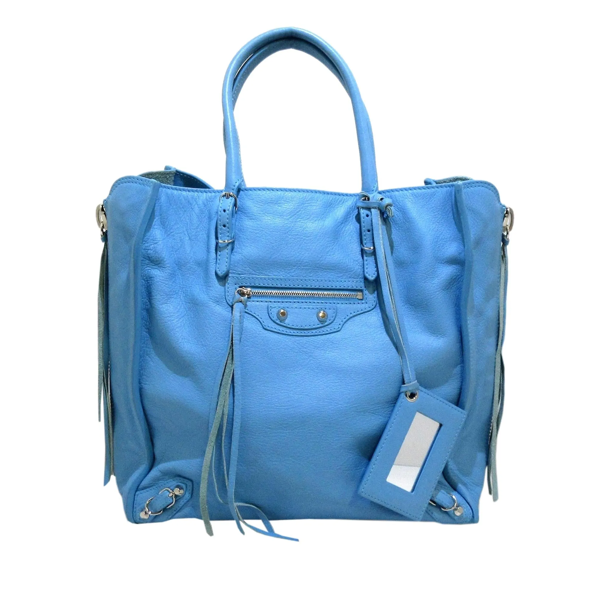 Balenciaga Papier A5 Leather Tote Bag