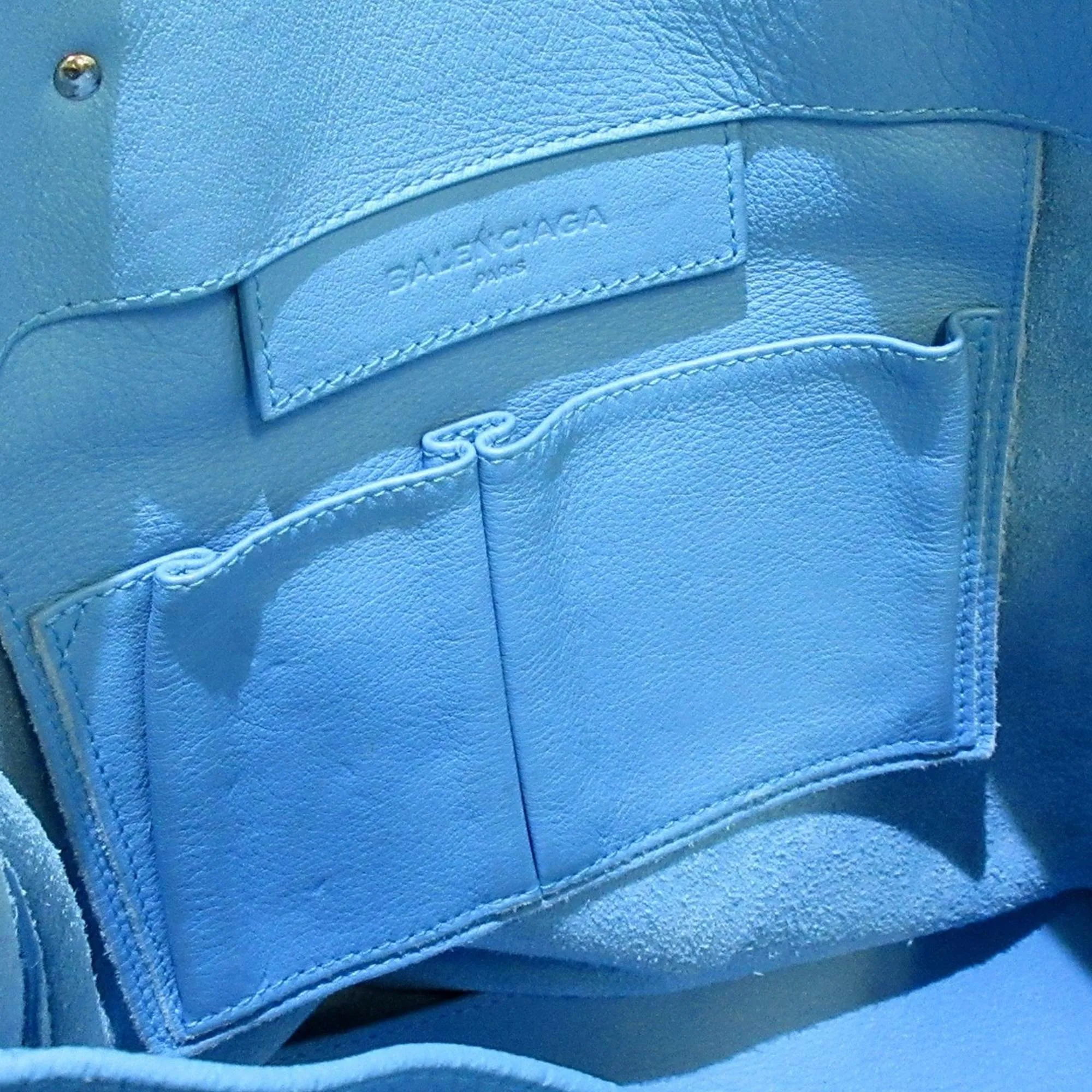 Balenciaga Papier A5 Leather Tote Bag