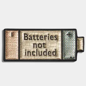 Batteries Not Included Sticker