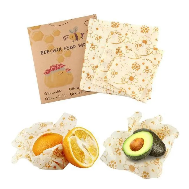 BEEfresh ECO Food Wrap Covers (3 pcs set)