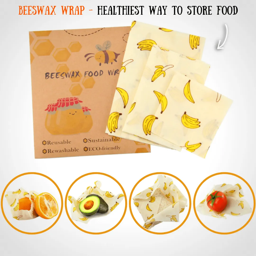 BEEfresh ECO Food Wrap Covers (3 pcs set)