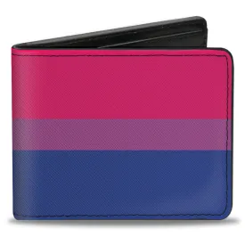 Bi-Fold Wallet - Flag Bisexual Pink Purple Blue by Buckle-Down