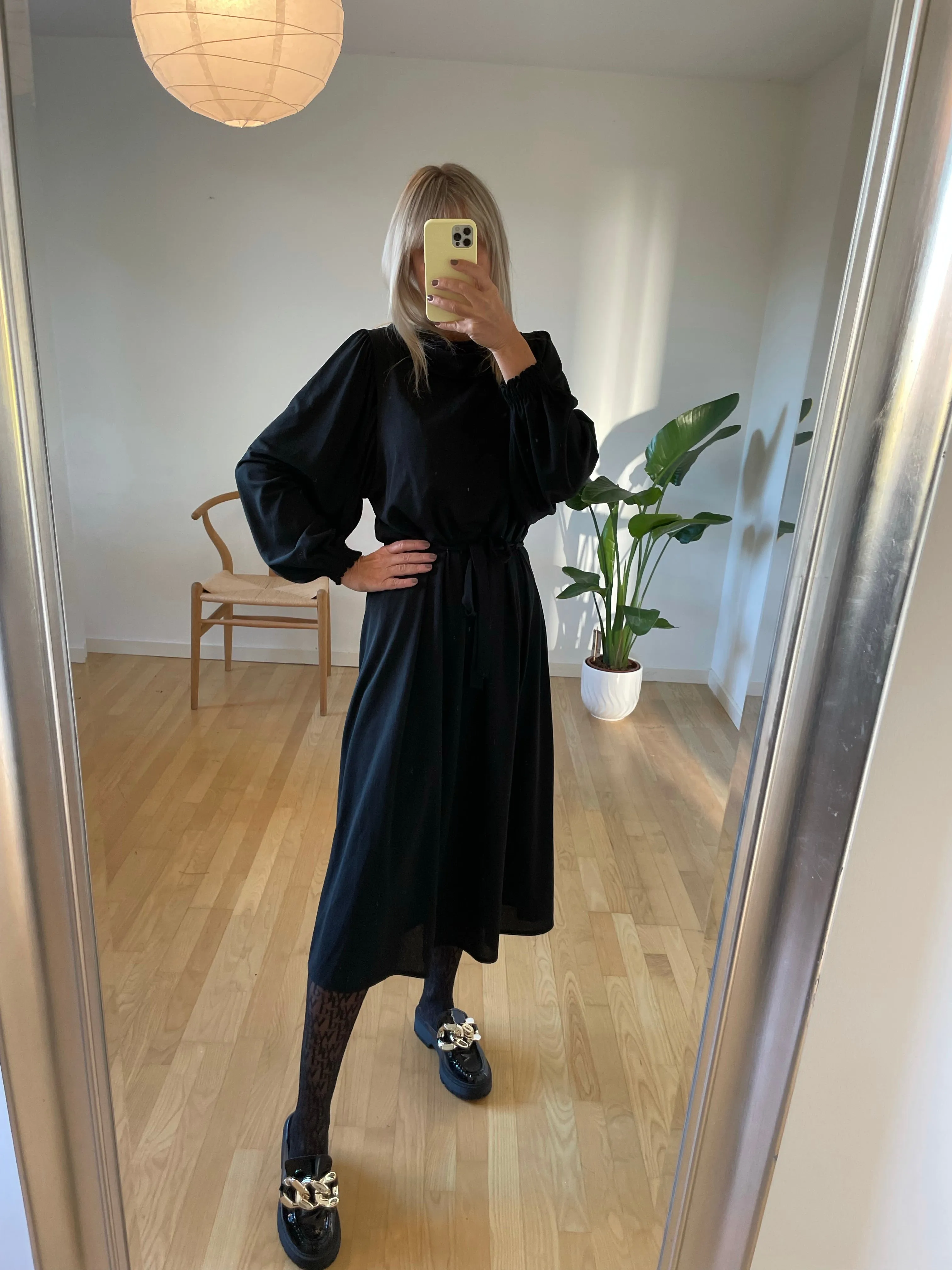 Black Midi Dress