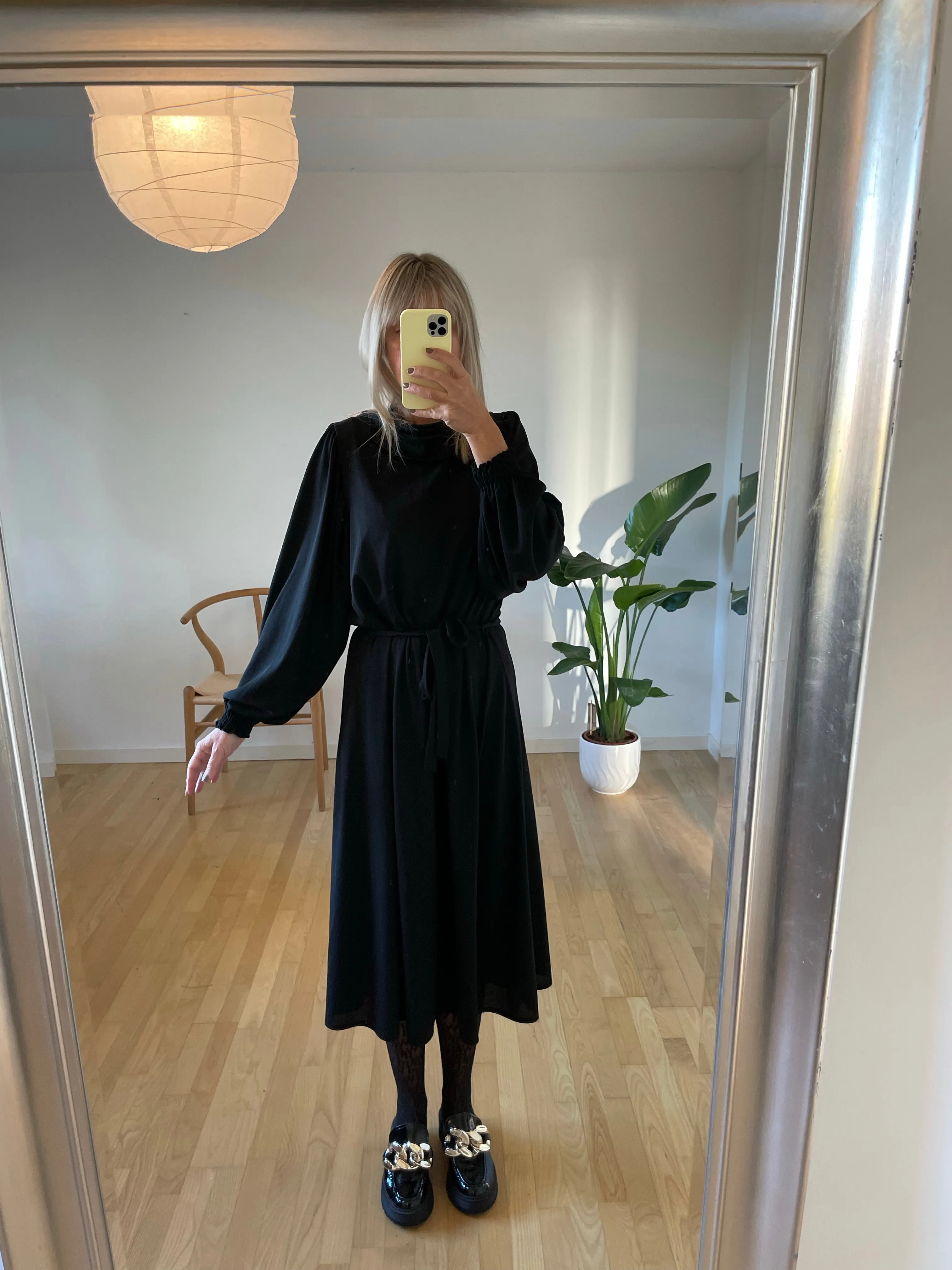 Black Midi Dress