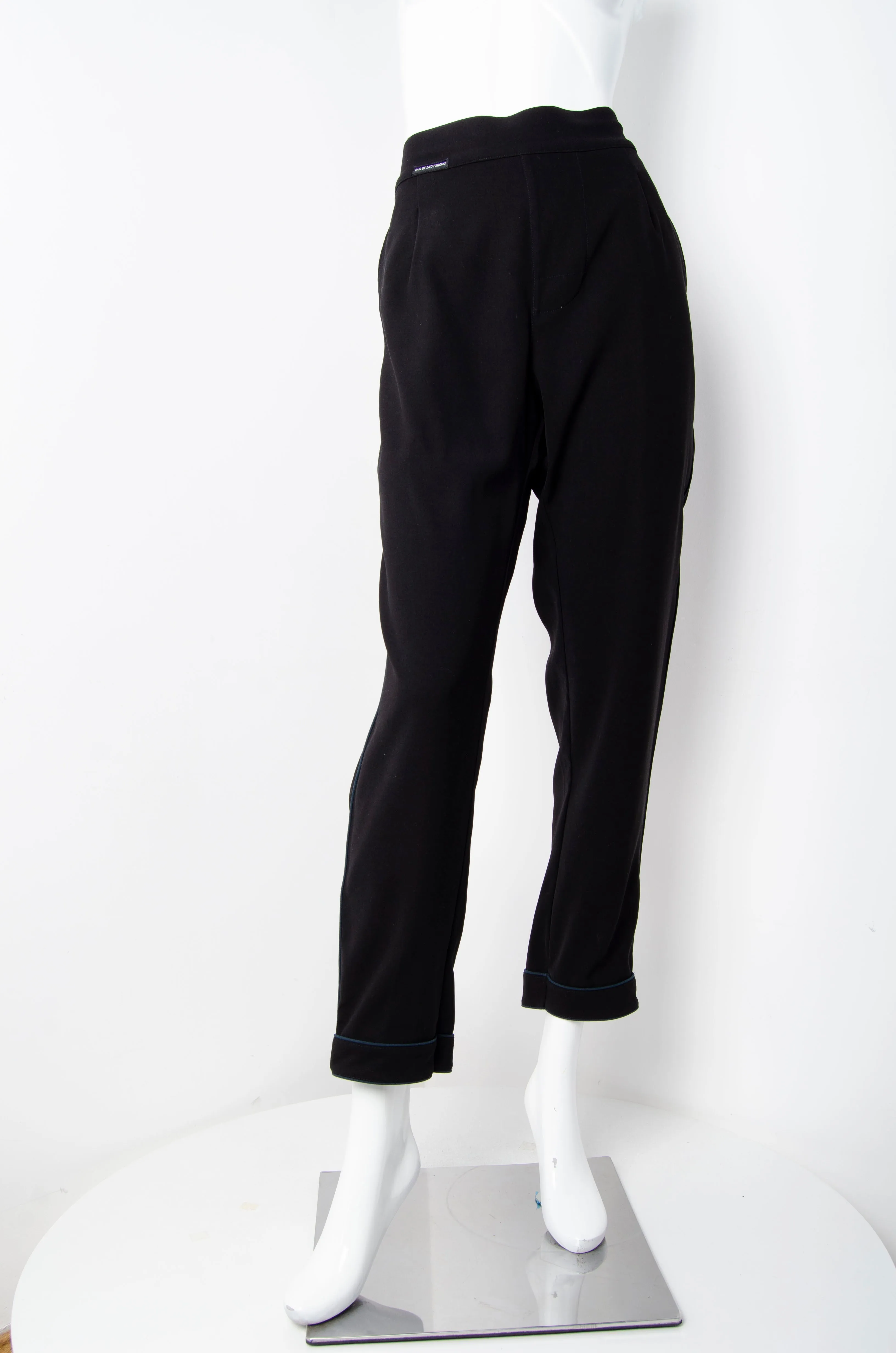 Black Pyjama Chic Pants