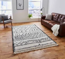 Boho 5402 Black/White Rug