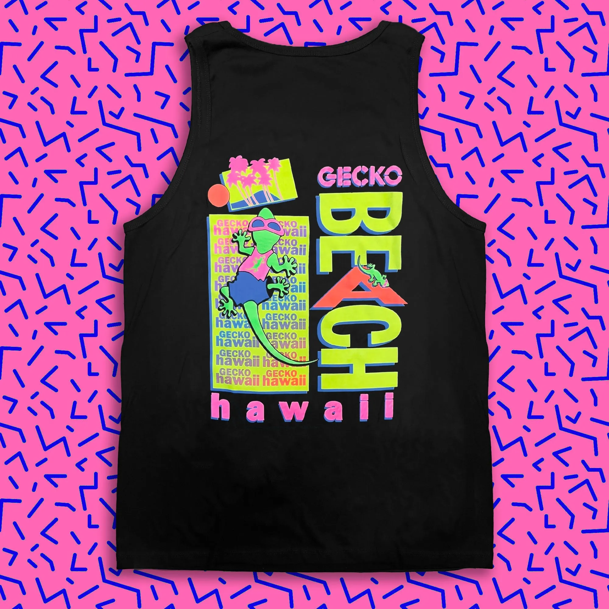 Bootleg Beach Postcard '89 - Black Tank