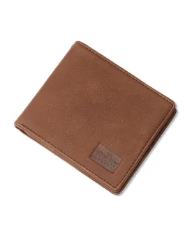 Brown Leather Billfold Wallet