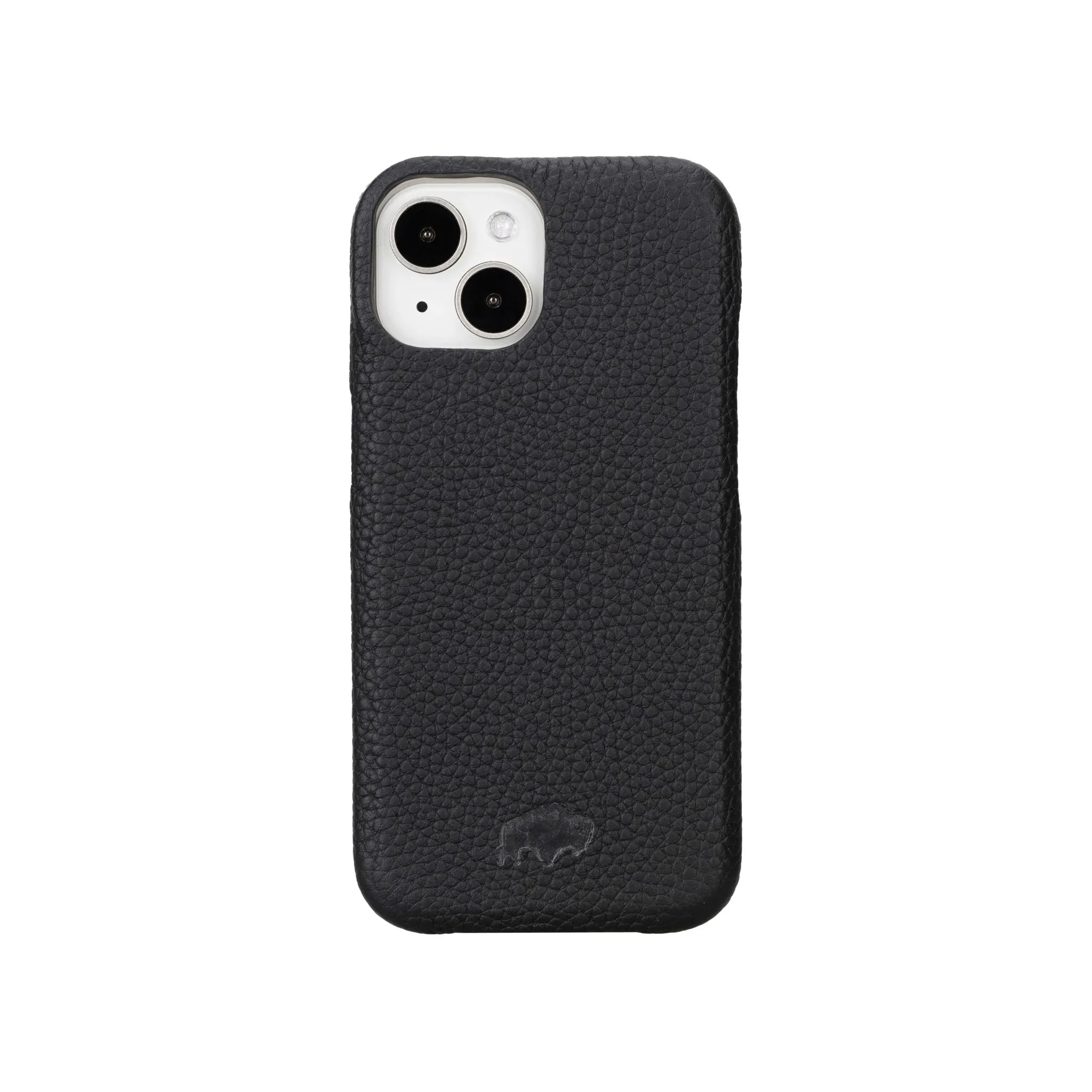 Burkley iPhone 16 Wallet Case, Pebble Black