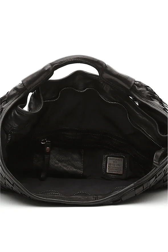 Campomaggi Woven Bag - Black