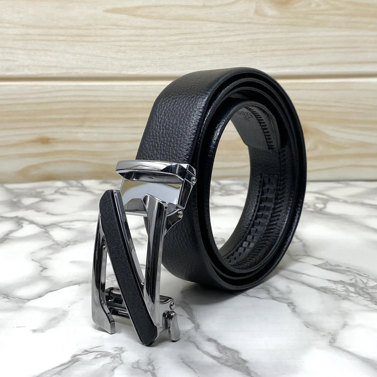 Casual Z-Shape Two Tone Adjustable Auto Belt For Men-JonasParamount