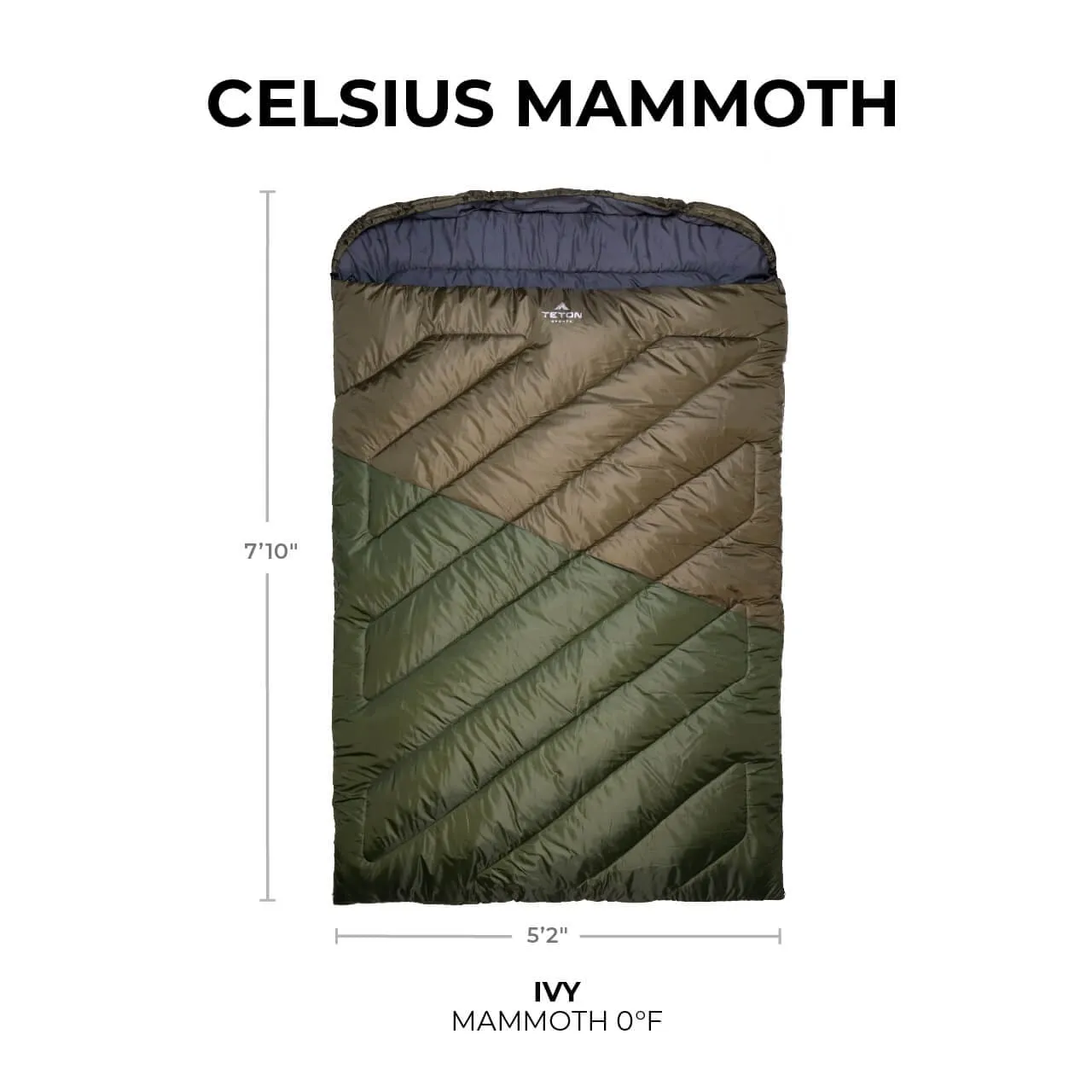 Celsius Mammoth Double 0°F Sleeping Bag