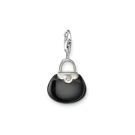 Charm Pendant Handbag Obsidian