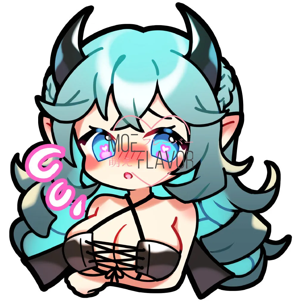 Chibi Hell Rider Sticker