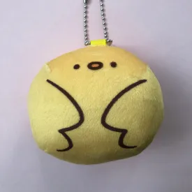 Chibird Round Plush Keychain