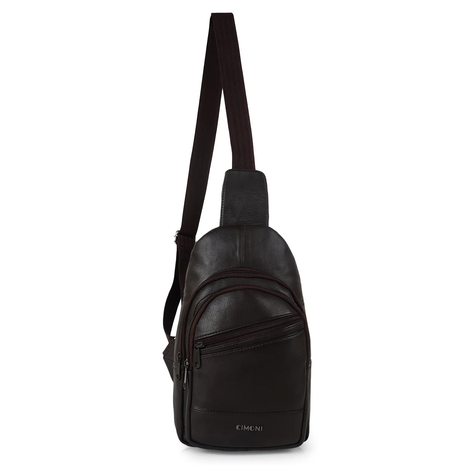 CIMONI Genuine Leather Crossbody Bag on Sale (6 Months warrenty)