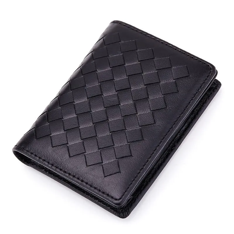 Claudio Sheepskin Leather Minimalist Wallet