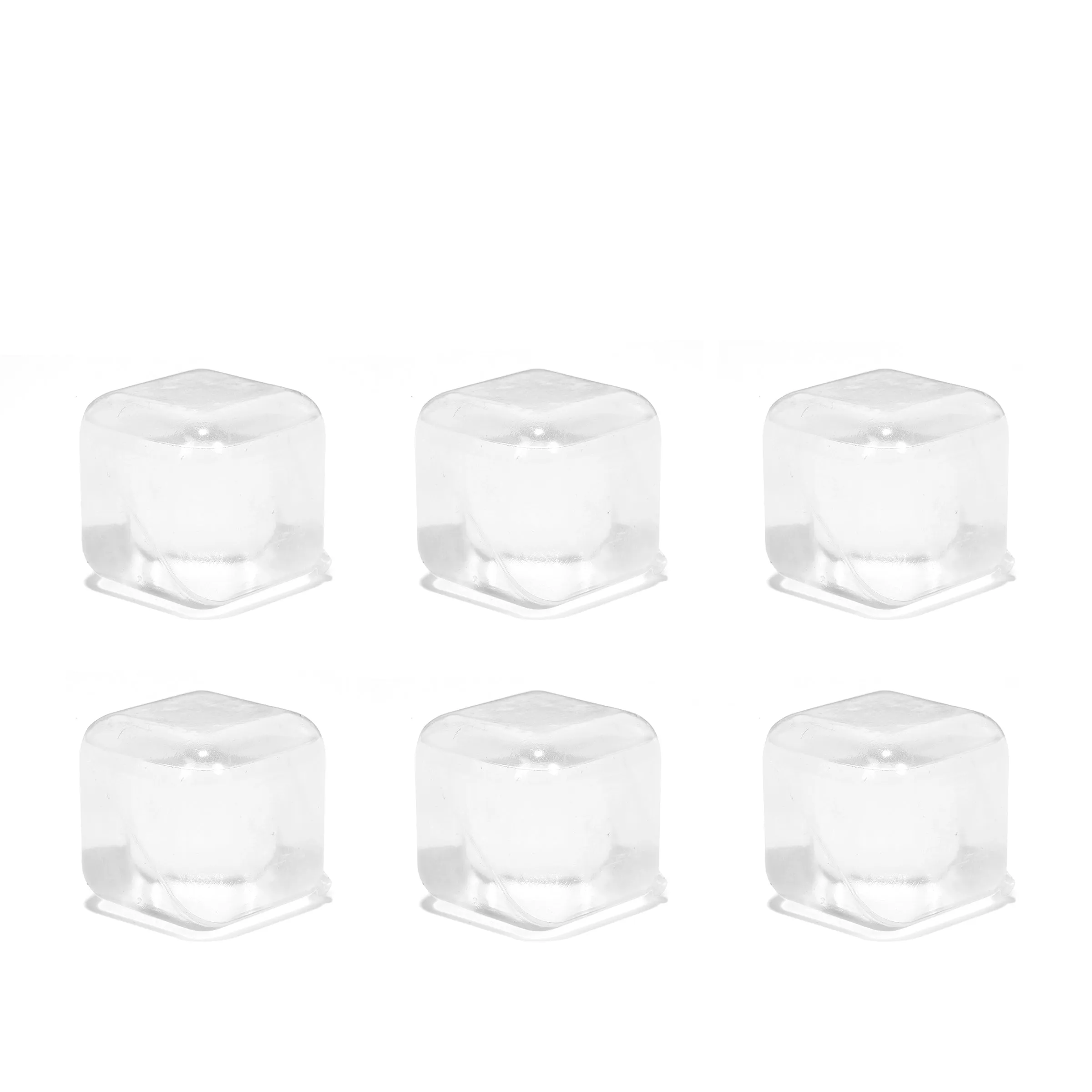 Clear Reusable Ice Cubes