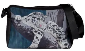 Clouded Leopard Signature Messenger Bag - Secluded Grace