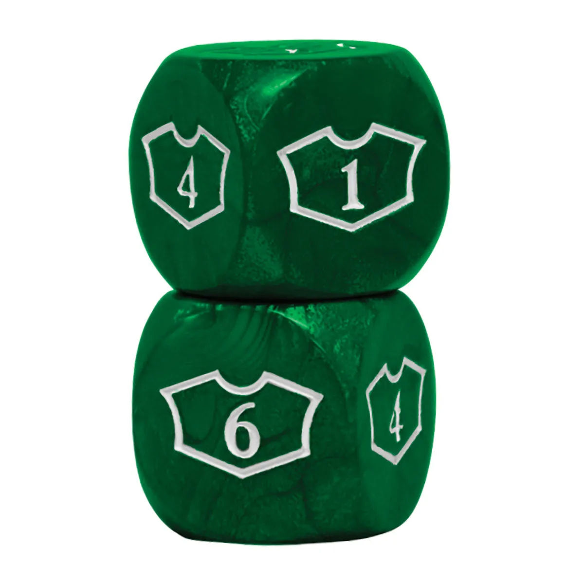 Deluxe Mana D6 Loyalty Dice Set (4ct) for Magic: The Gathering