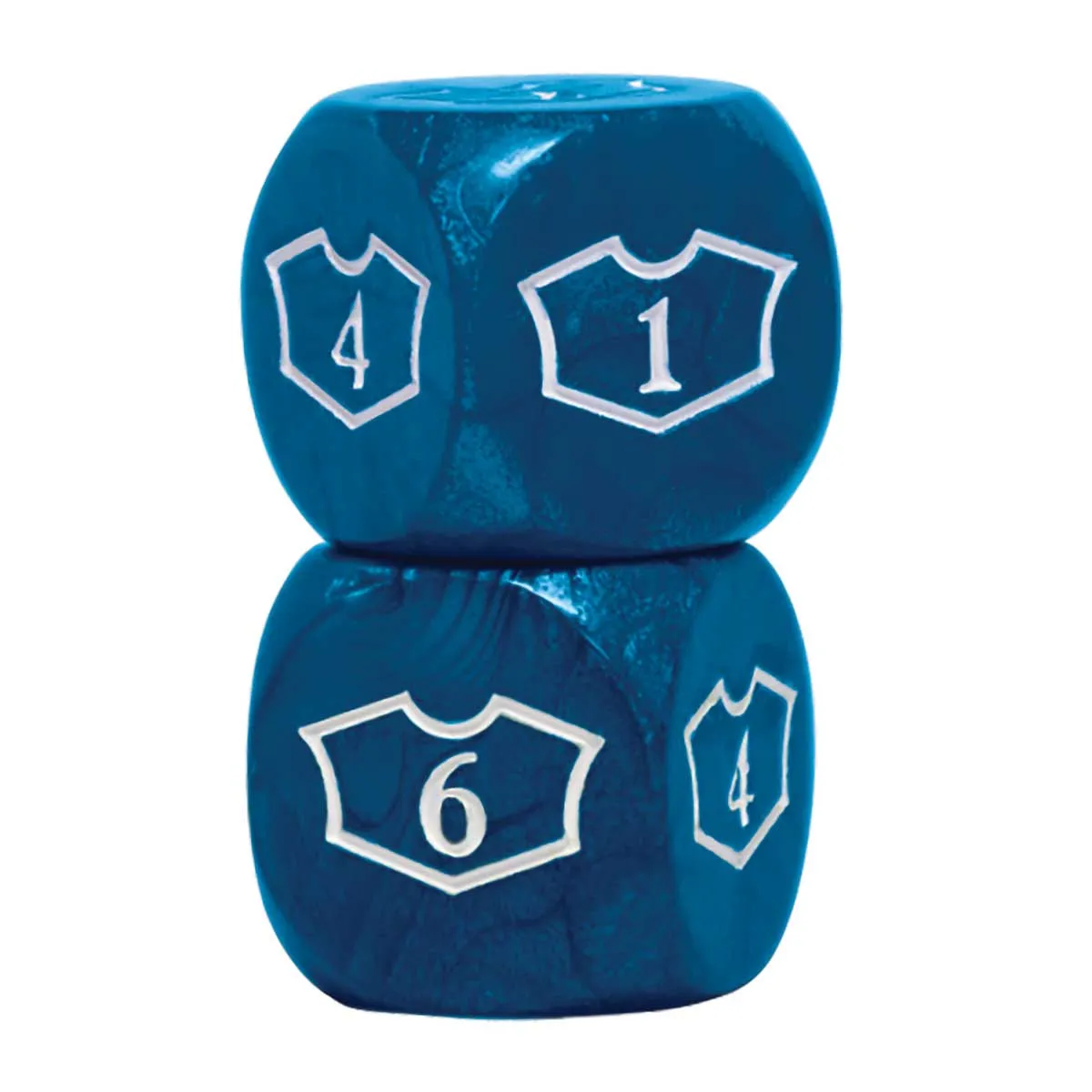 Deluxe Mana D6 Loyalty Dice Set (4ct) for Magic: The Gathering