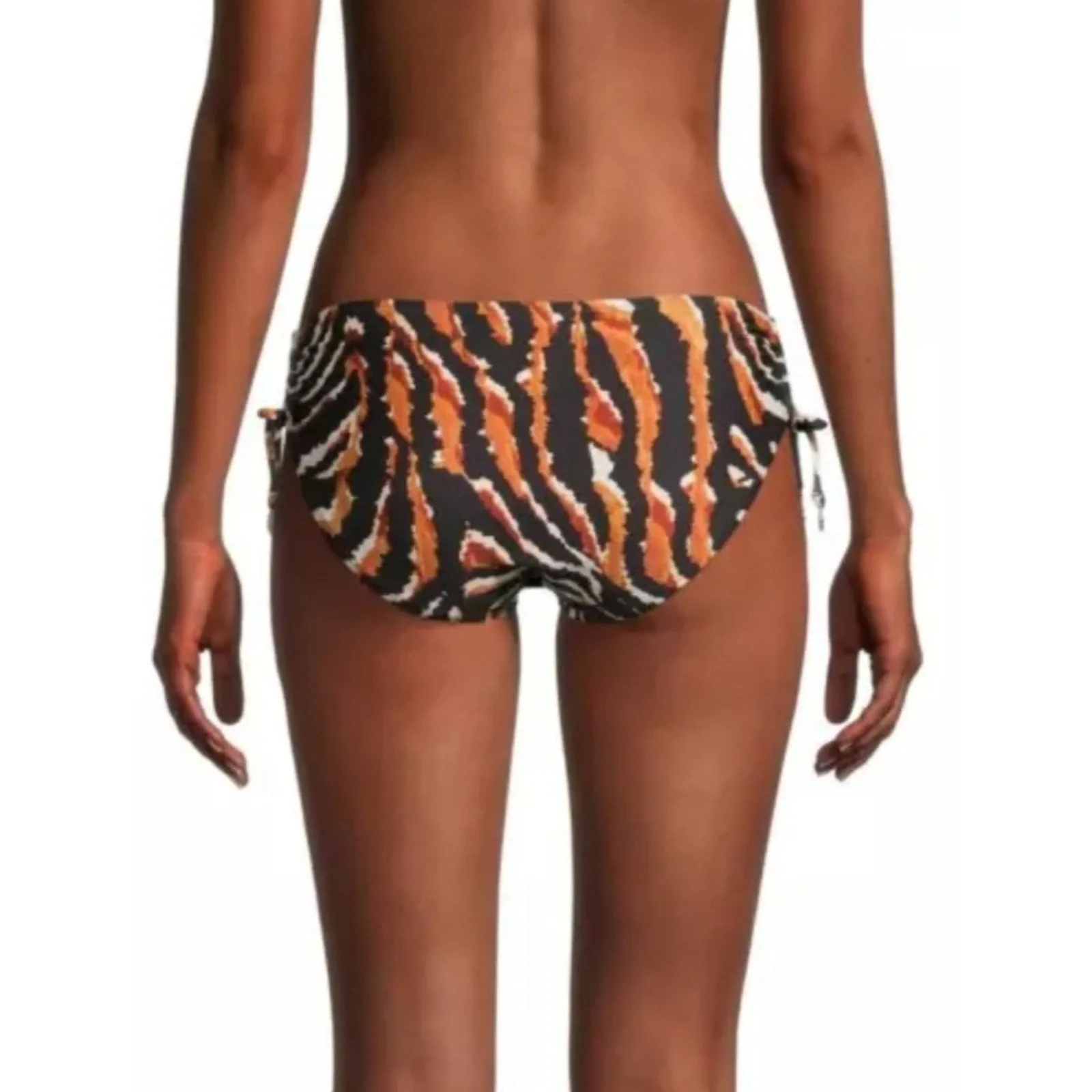 DKNY Printed Side Tie Bikini Bottom Swimsuit