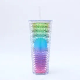 Double layer Stylish Plastic Cup