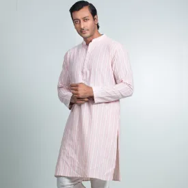 Eid Panjabi | Pink Stripe