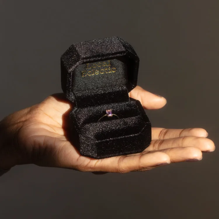 Fancy Velvet Ring Box