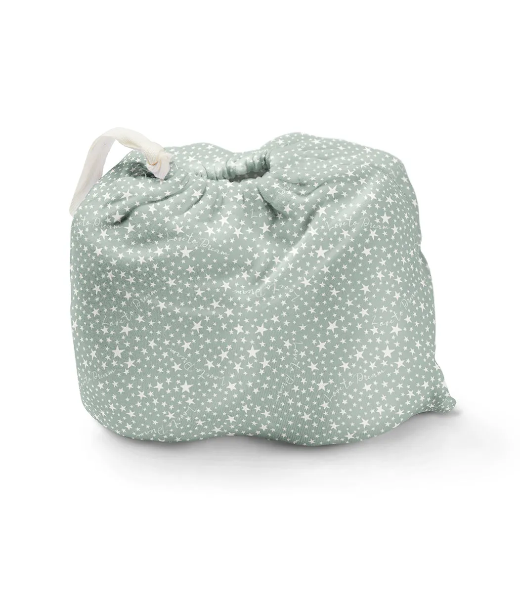 Fitted Bassinet / Basket Sheet Olive