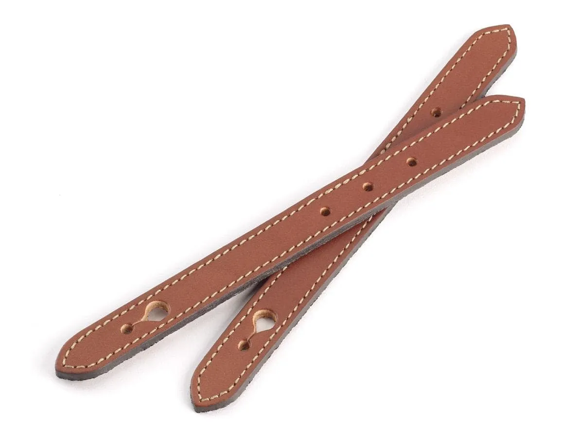 Front Straps - Tan Leather / Eventer (Pair)