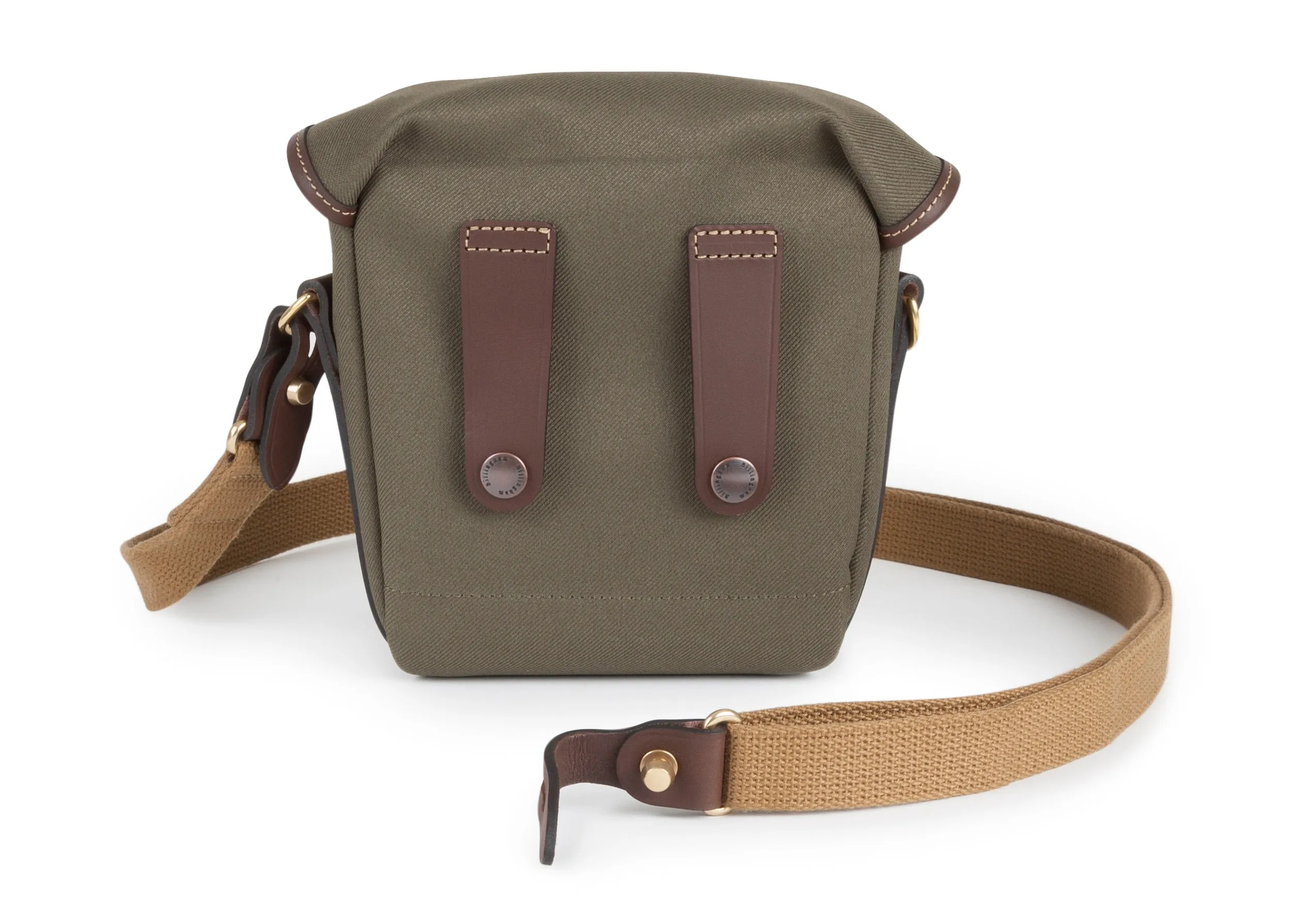 Galbin Binocular Case - 8 / Sage FibreNyte / Chocolate Leather