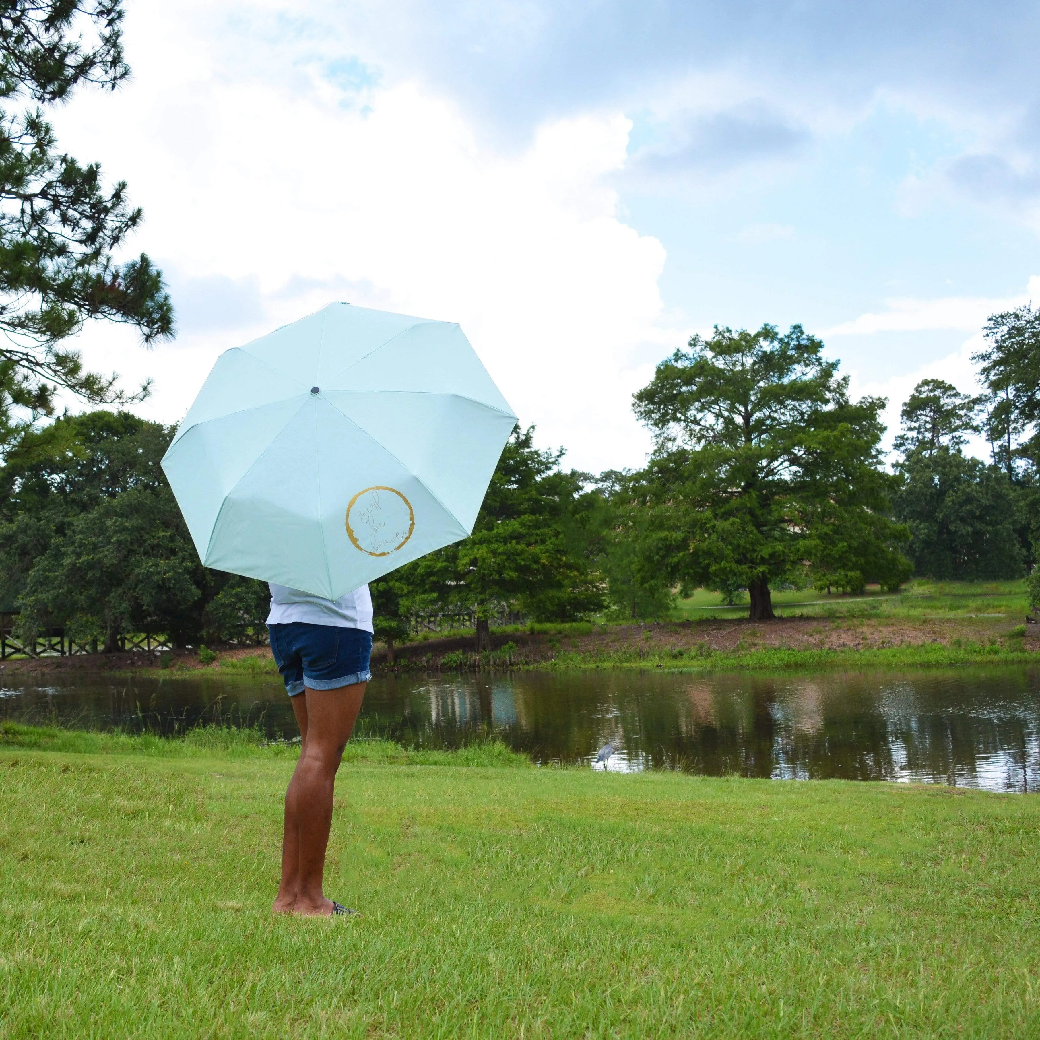 Girl Be Brave Umbrella