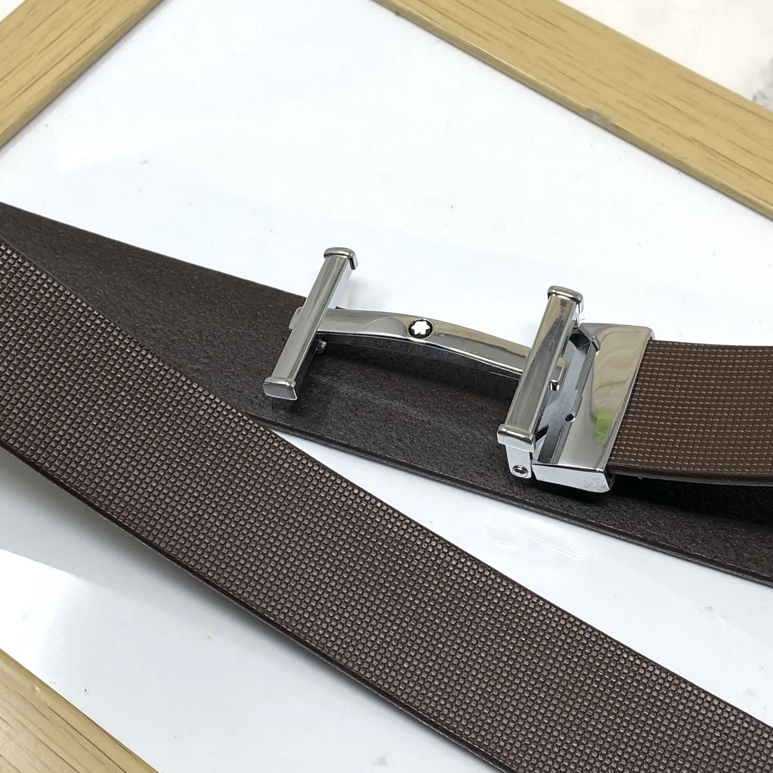 H-Point Premium Quality Leather Strap Belt-JonasParamount