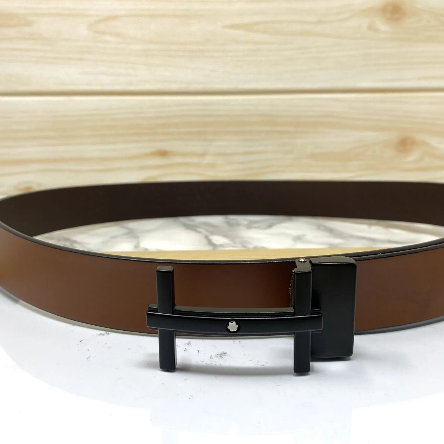 H-Point Premium Quality Leather Strap Belt-JonasParamount