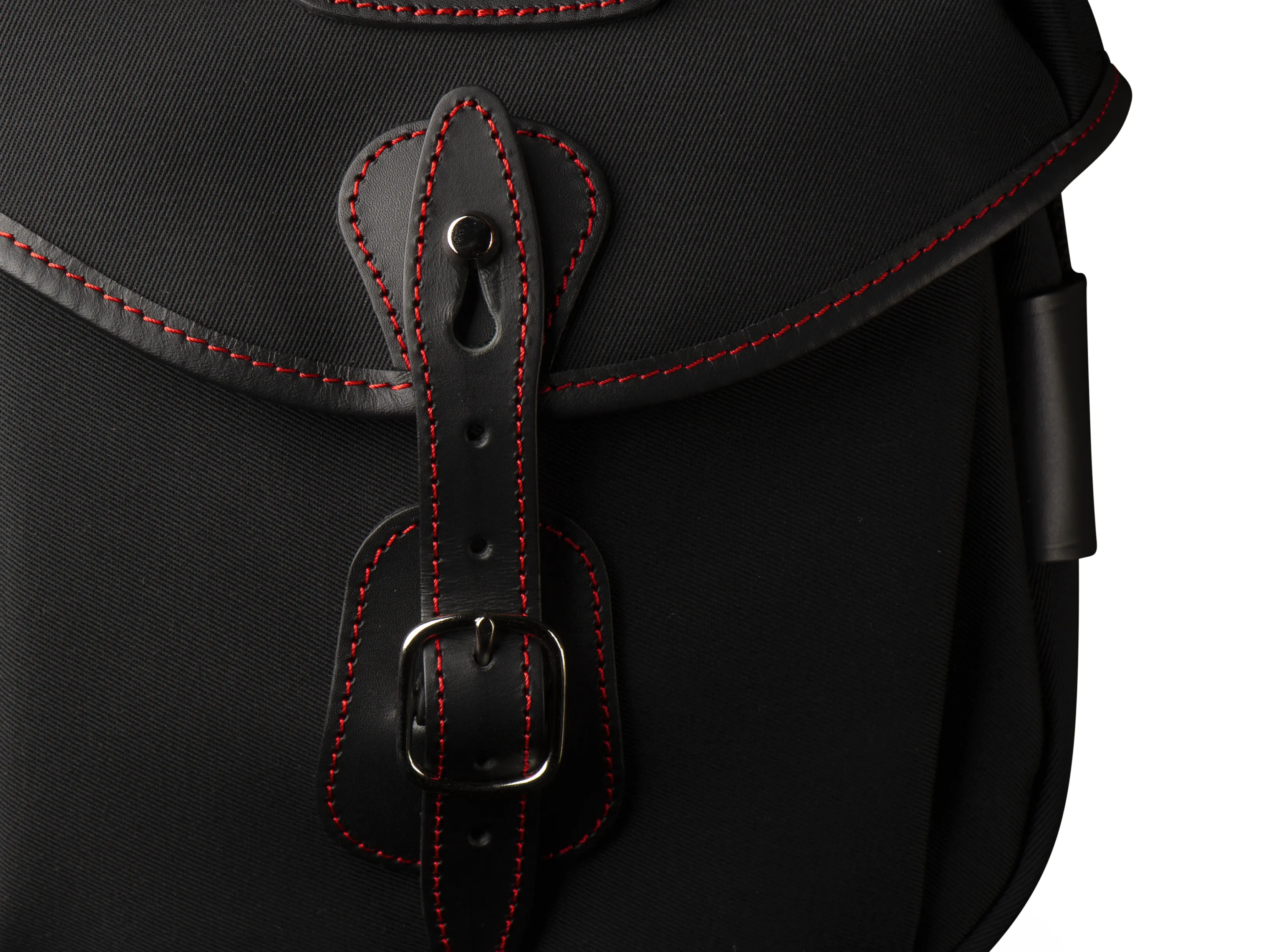 Hadley Digital Camera Bag - Black Canvas / Black Leather / Red Stitching (50th Anniversary Limited Edition)