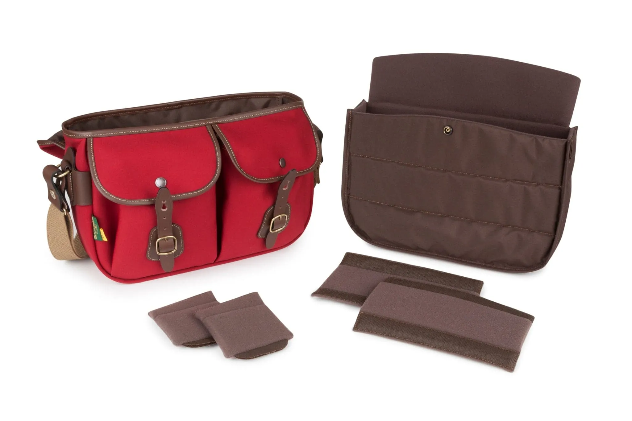 Hadley Pro 2020 Camera Bag - Burgundy Canvas / Chocolate leather