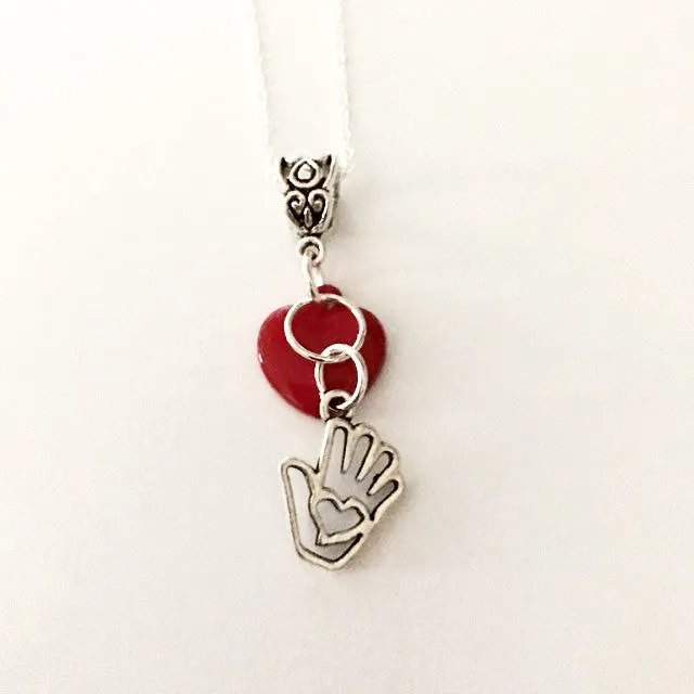 Hand & Heart/hand therapy jewelry