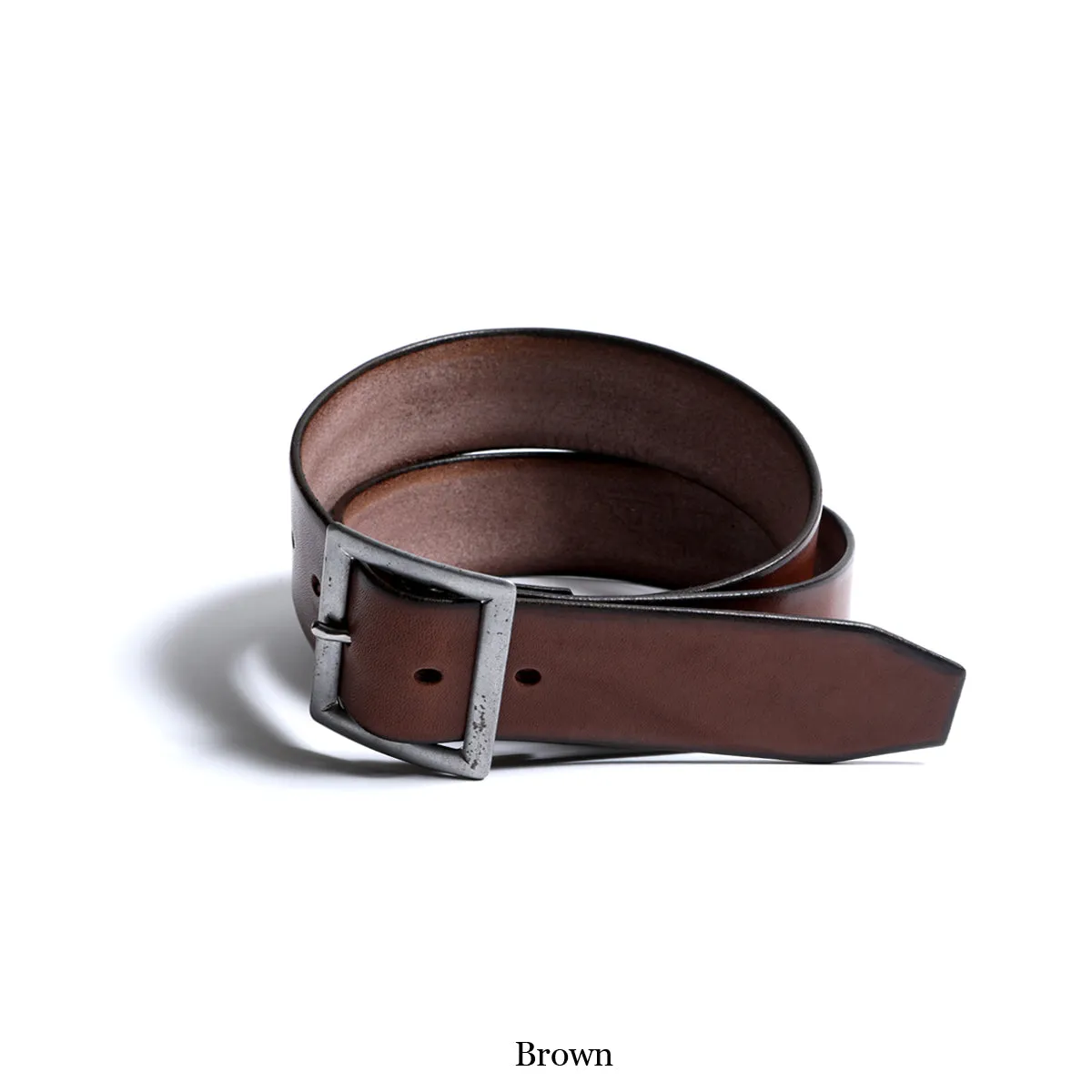 Industrial Iron Buckle Leather Belt / TR-BELT01